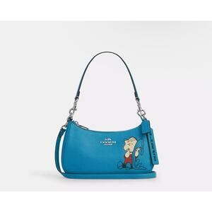 COACH x PEANUTS 2025 Teri Shoulder Bag Linus CBM31 NEW